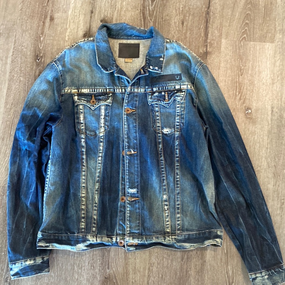 True Religion Men’s 3x jeans jacket